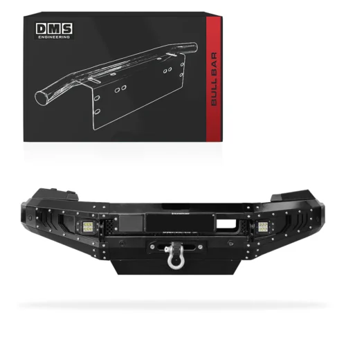 FORD EVEREST UA (2015 – 2022) STEEL BULL BAR + LED LIGHTS